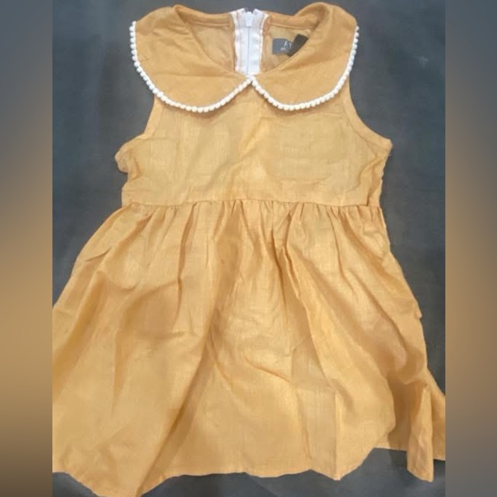 Yellow Kids Casual Dress